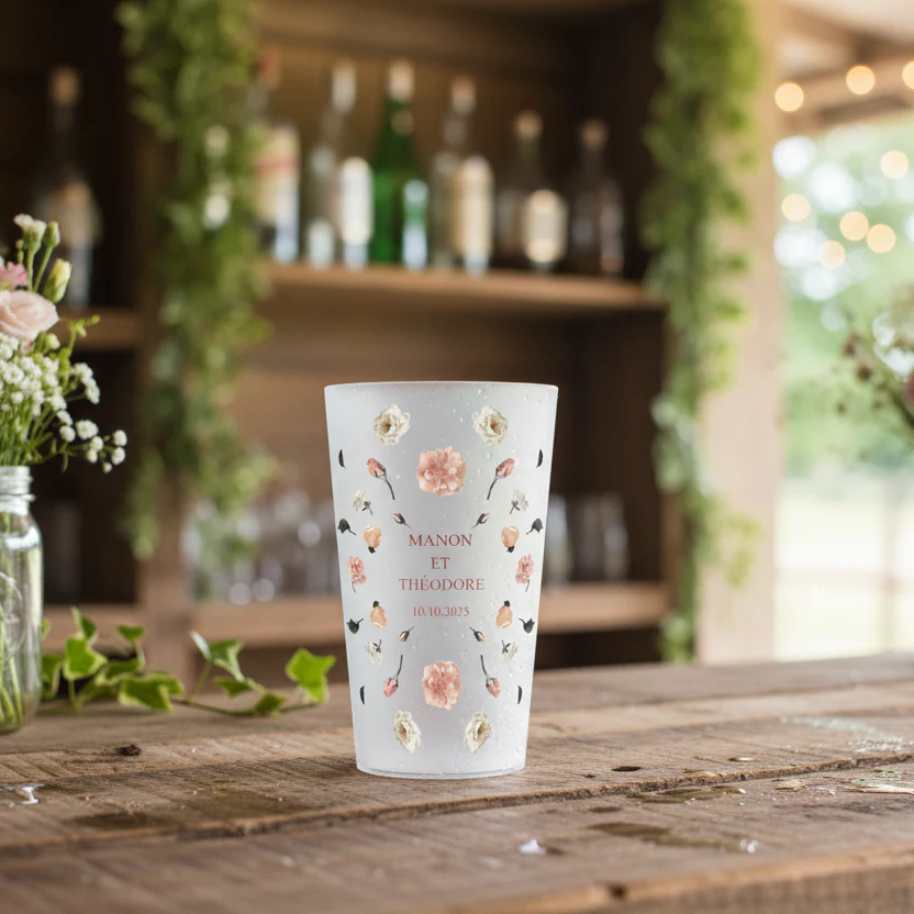 Gobelet personnalisé Mariage Poétique - Image 2