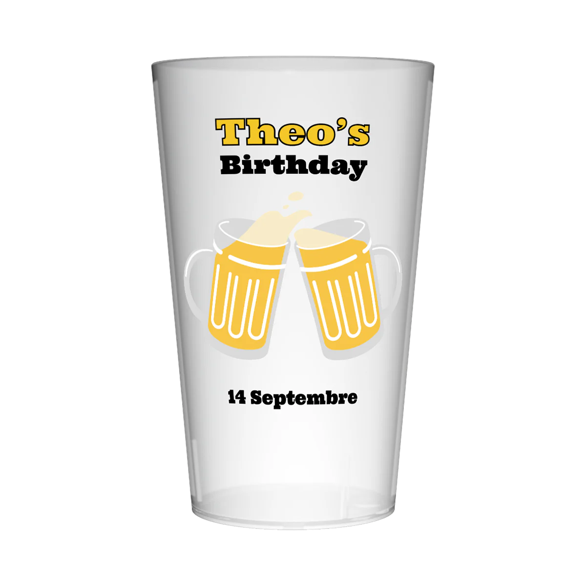 Gobelet personnalisé Anniversaire Adulte