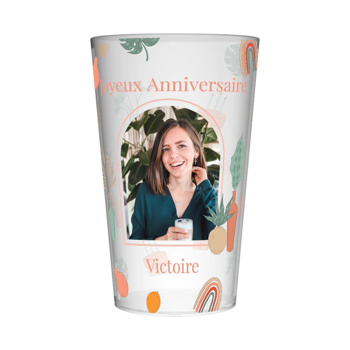 Gobelet personnalisé Anniversaire Chic