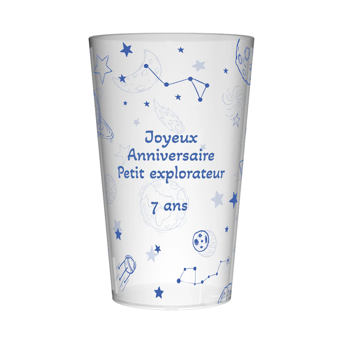 Gobelet personnalisé Anniversaire Ciel