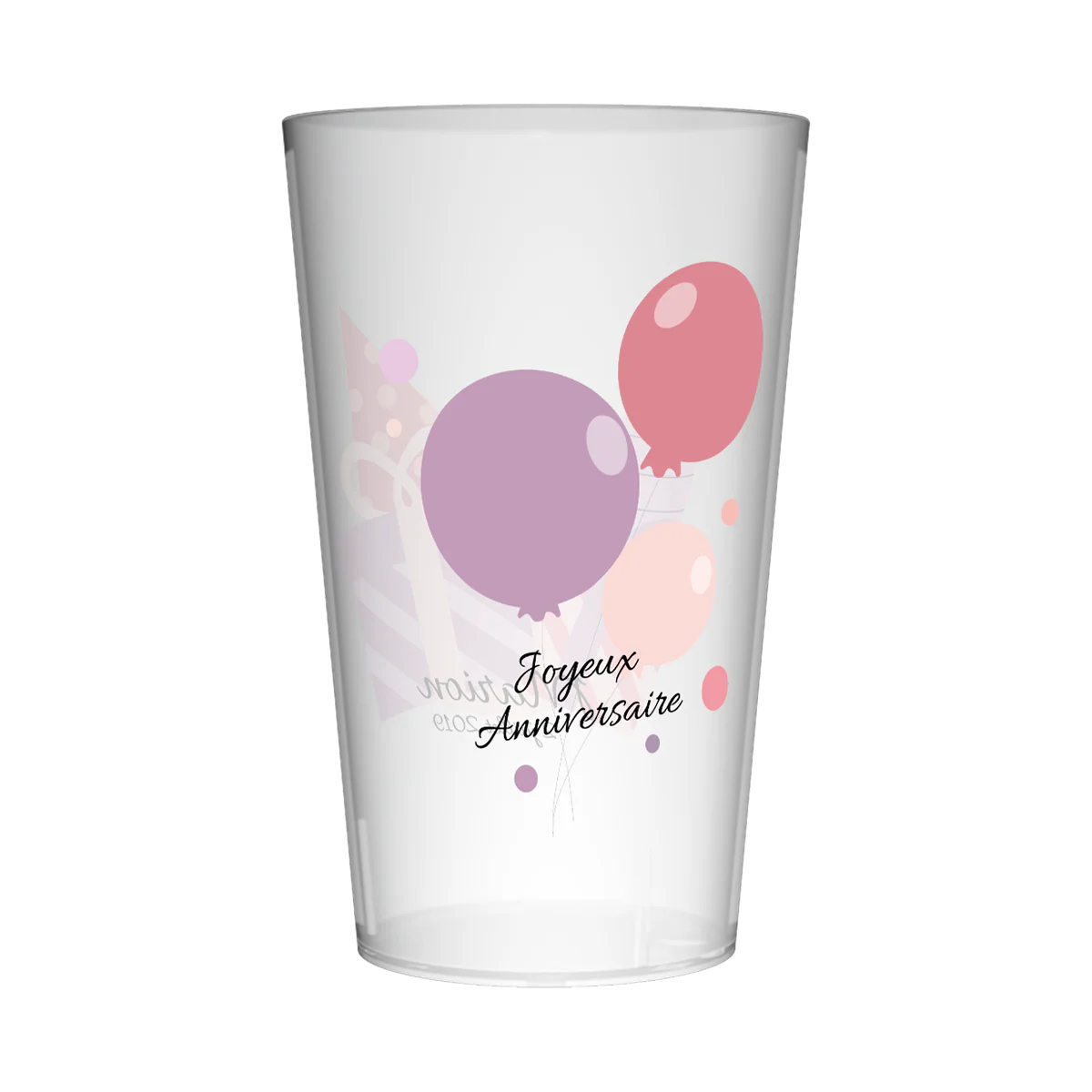 Gobelet personnalisé Anniversaire Festif