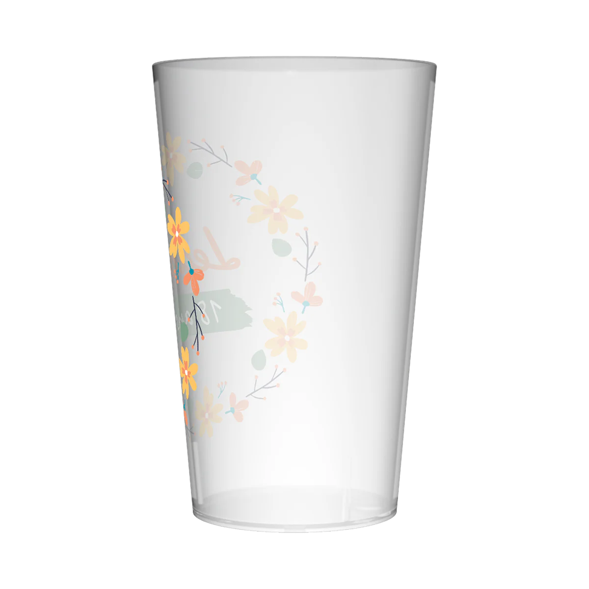 Gobelet personnalisé Anniversaire Floral - Image 4