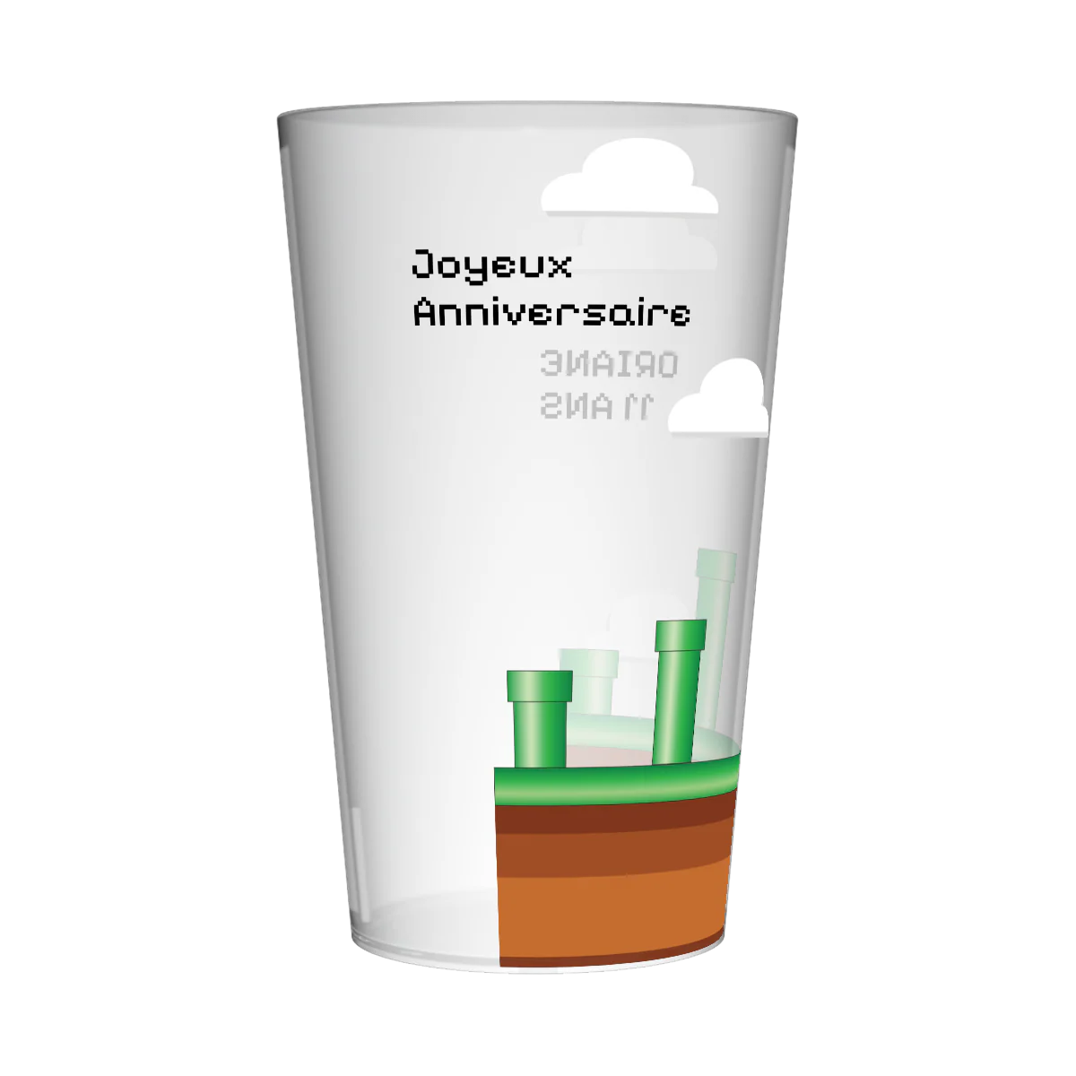Gobelet personnalisé Anniversaire Jeu d'Arcade - Image 4