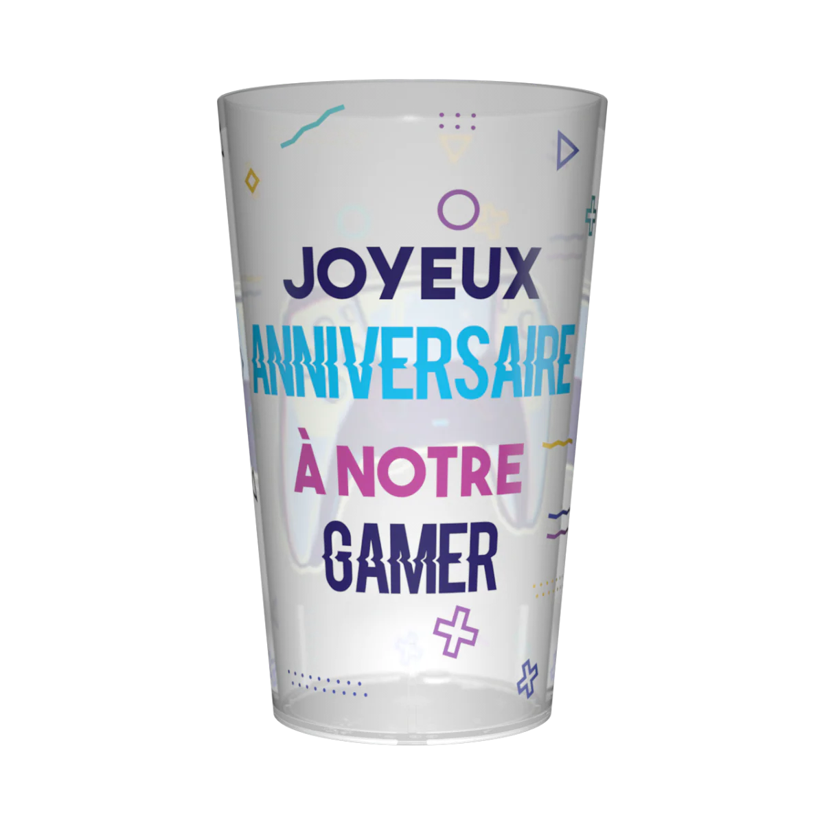 Gobelet personnalisé Anniversaire Jeux Vidéos