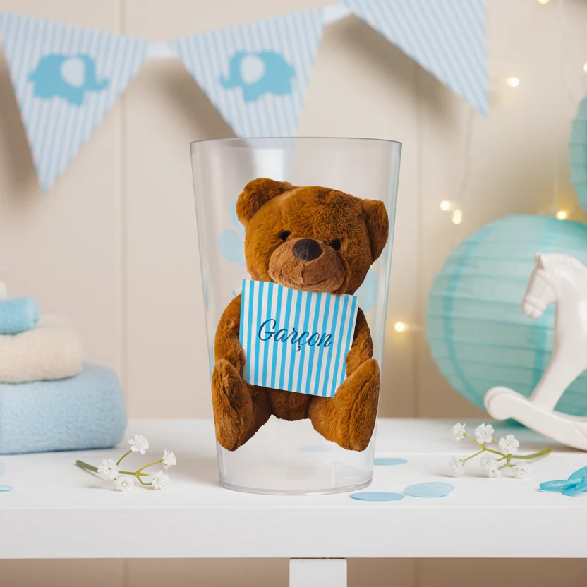 Gobelet personnalisé Baby Shower Peluche - Image 2