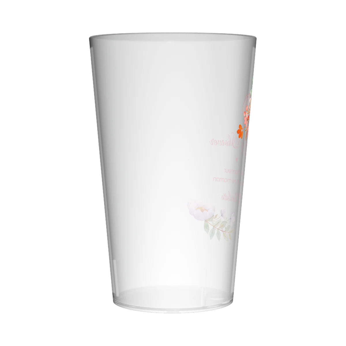 Gobelet personnalisé Baby Shower Rose - Image 4