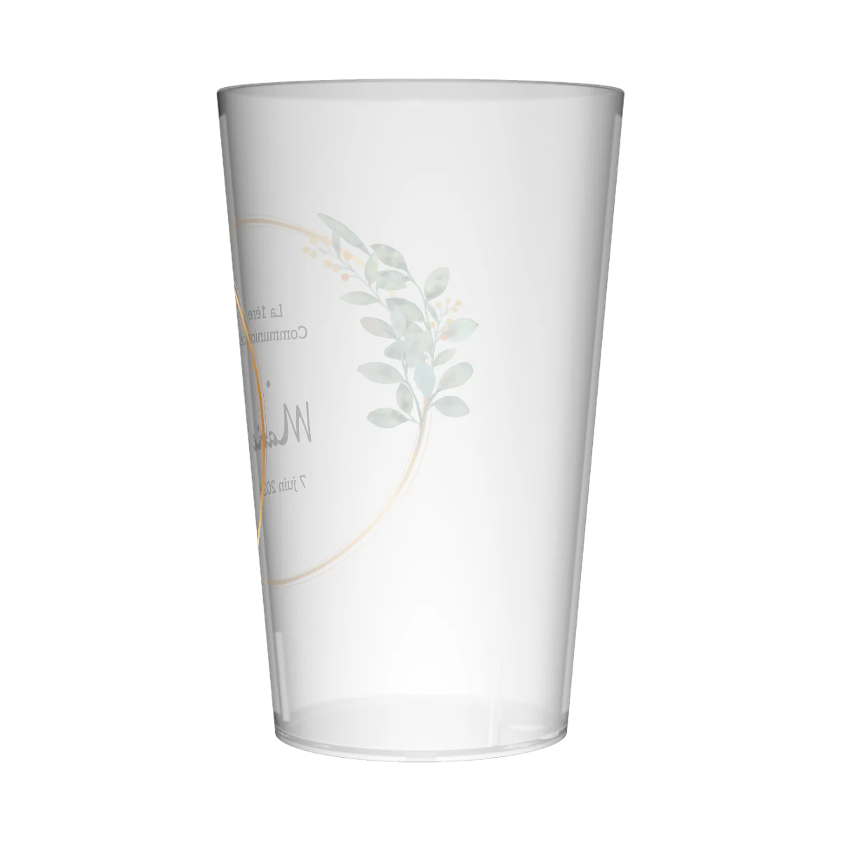 Gobelet personnalisé Communion Sobriété - Image 3