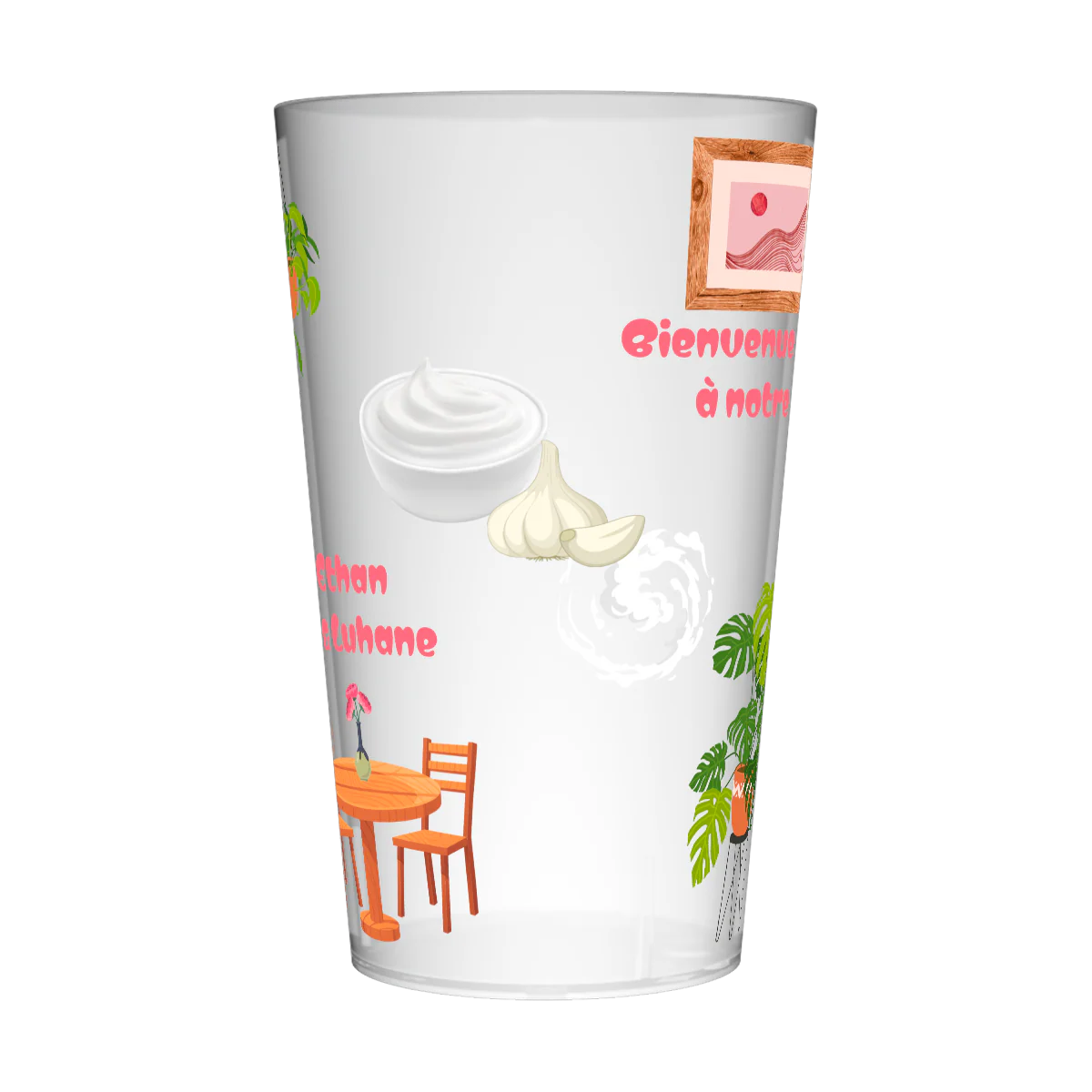 Gobelet personnalisé Crémaillère Déco - Image 3