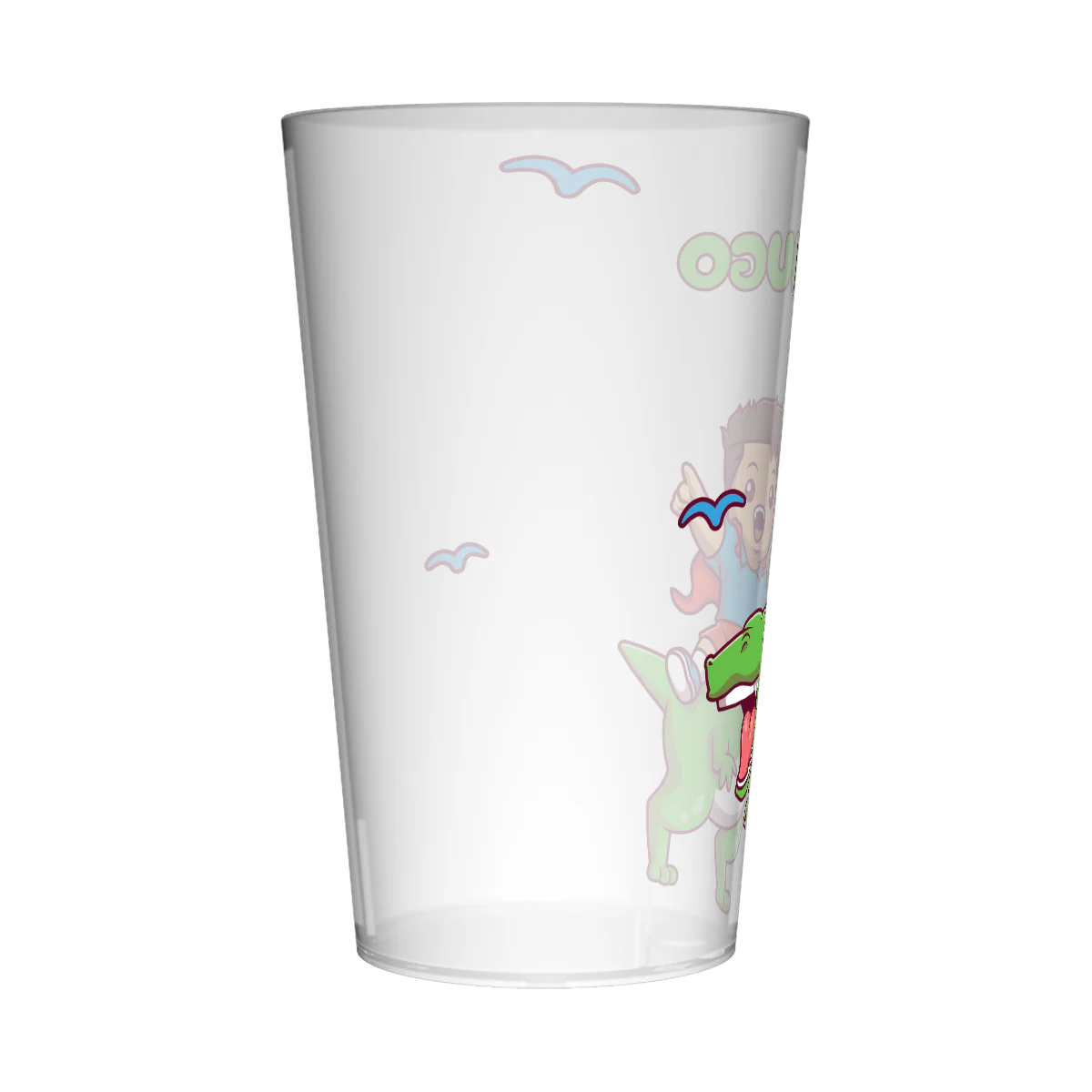 Gobelet personnalisé Enfant Dino Vert - Image 4