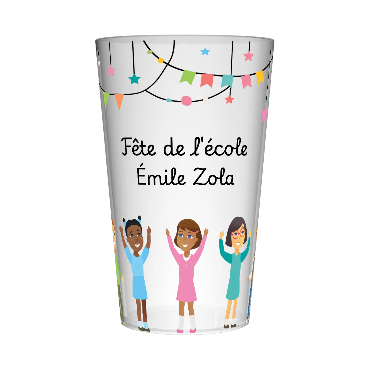 Gobelet personnalisé Fête des écoles Danse