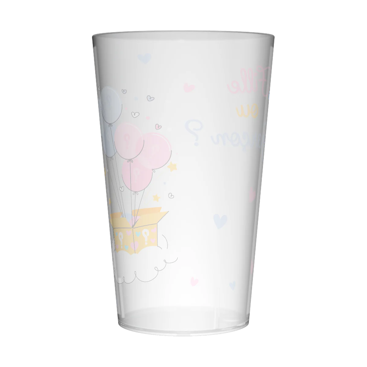 Gobelet personnalisé Gender Reveal Surprise - Image 4