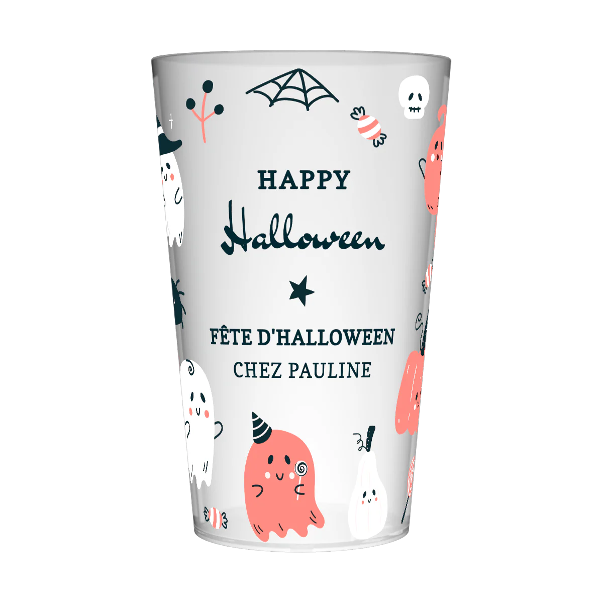 Gobelet personnalisé Halloween Happy