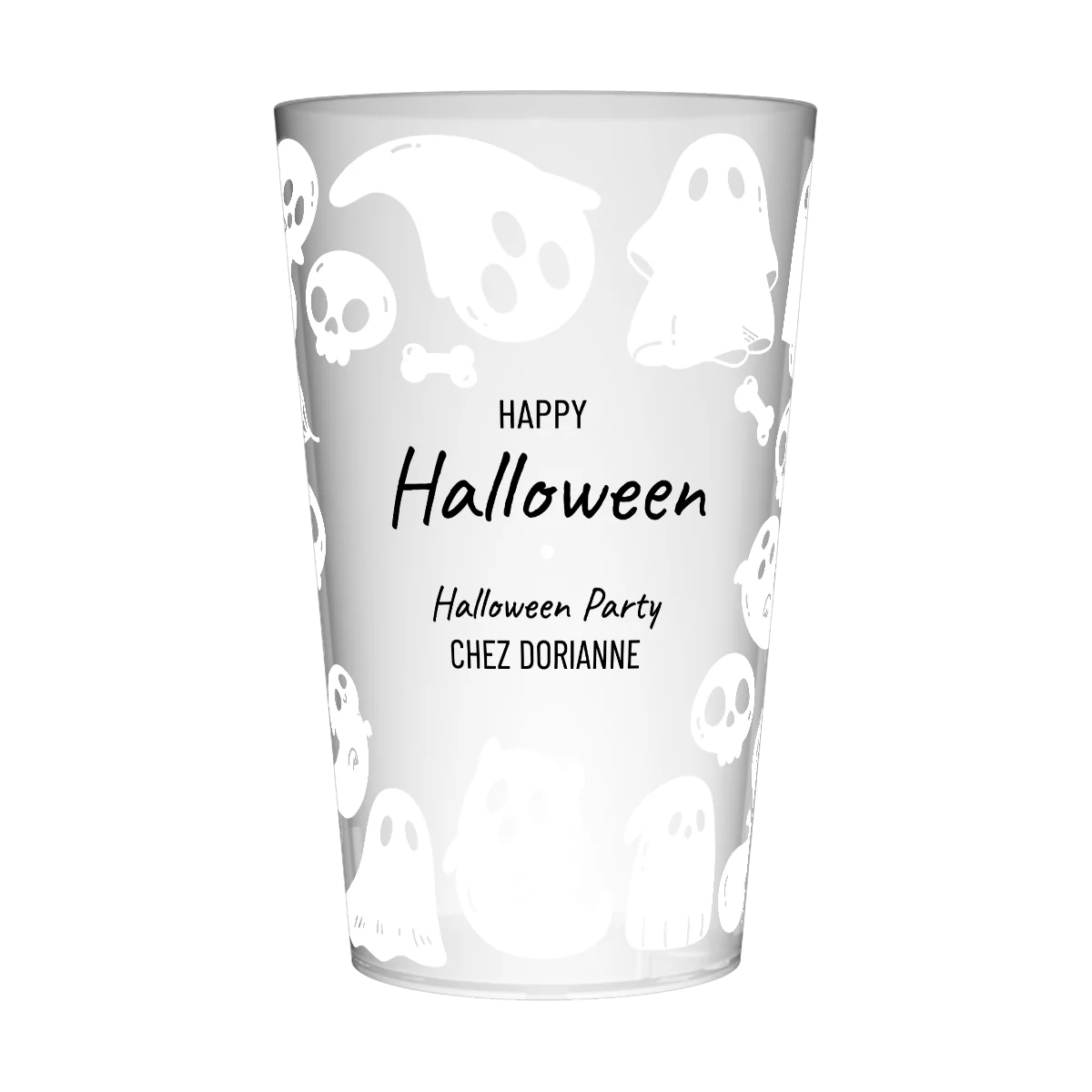Gobelet personnalisé Halloween Spectre