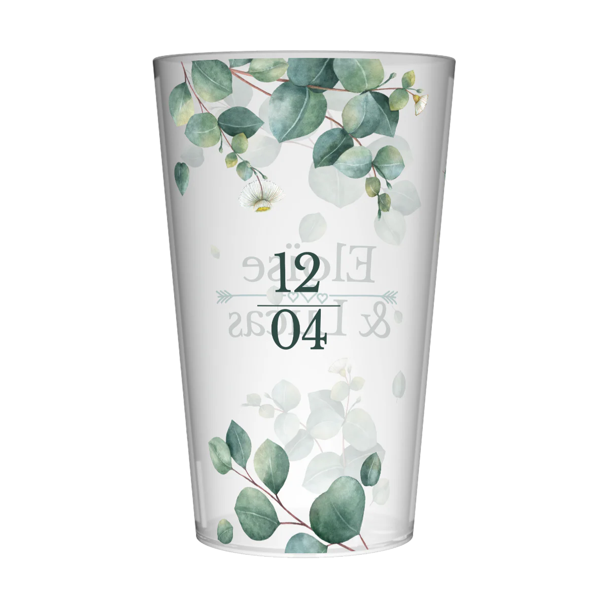 Gobelet personnalisé Mariage Branche Fleuri - Image 3