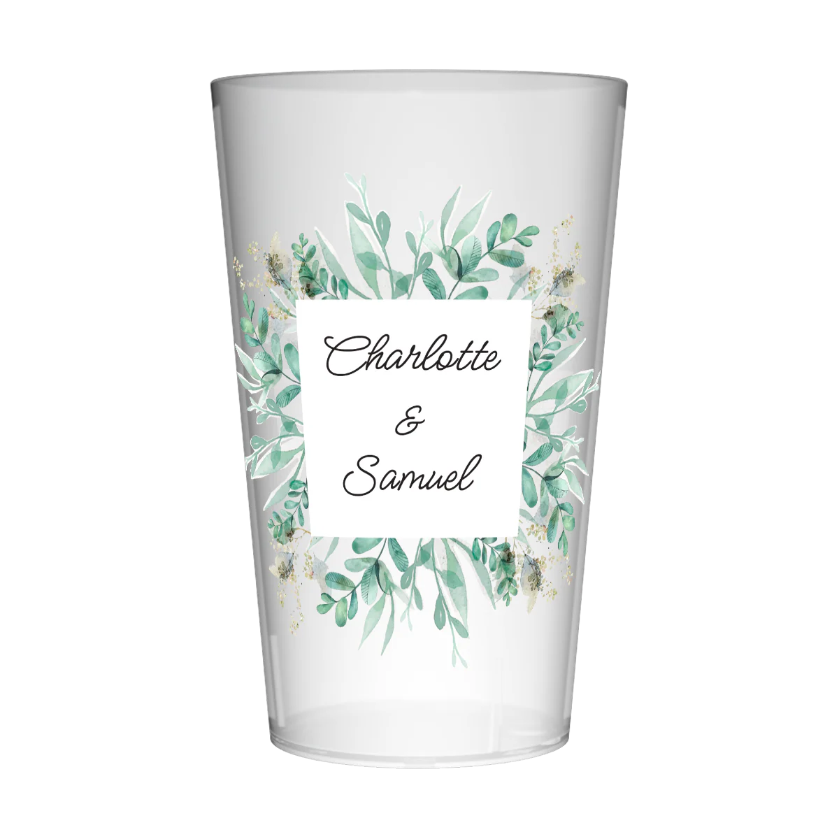 Gobelet personnalisé Mariage Bucolique