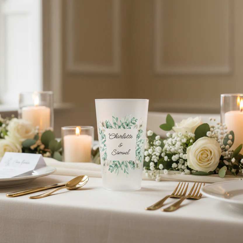 Gobelet personnalisé Mariage Bucolique - Image 2