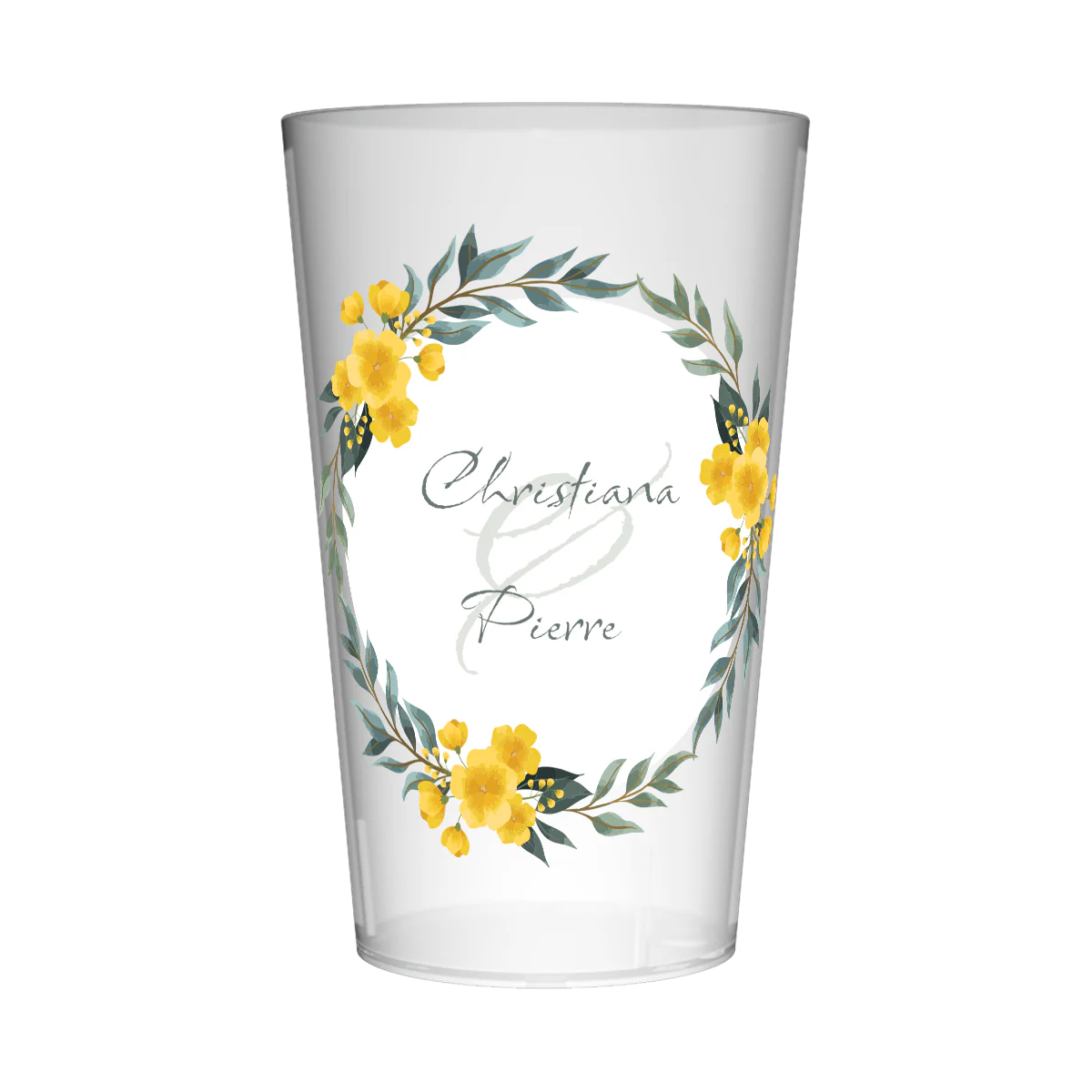 Gobelet personnalisĂ© Mariage ChampĂȘtre