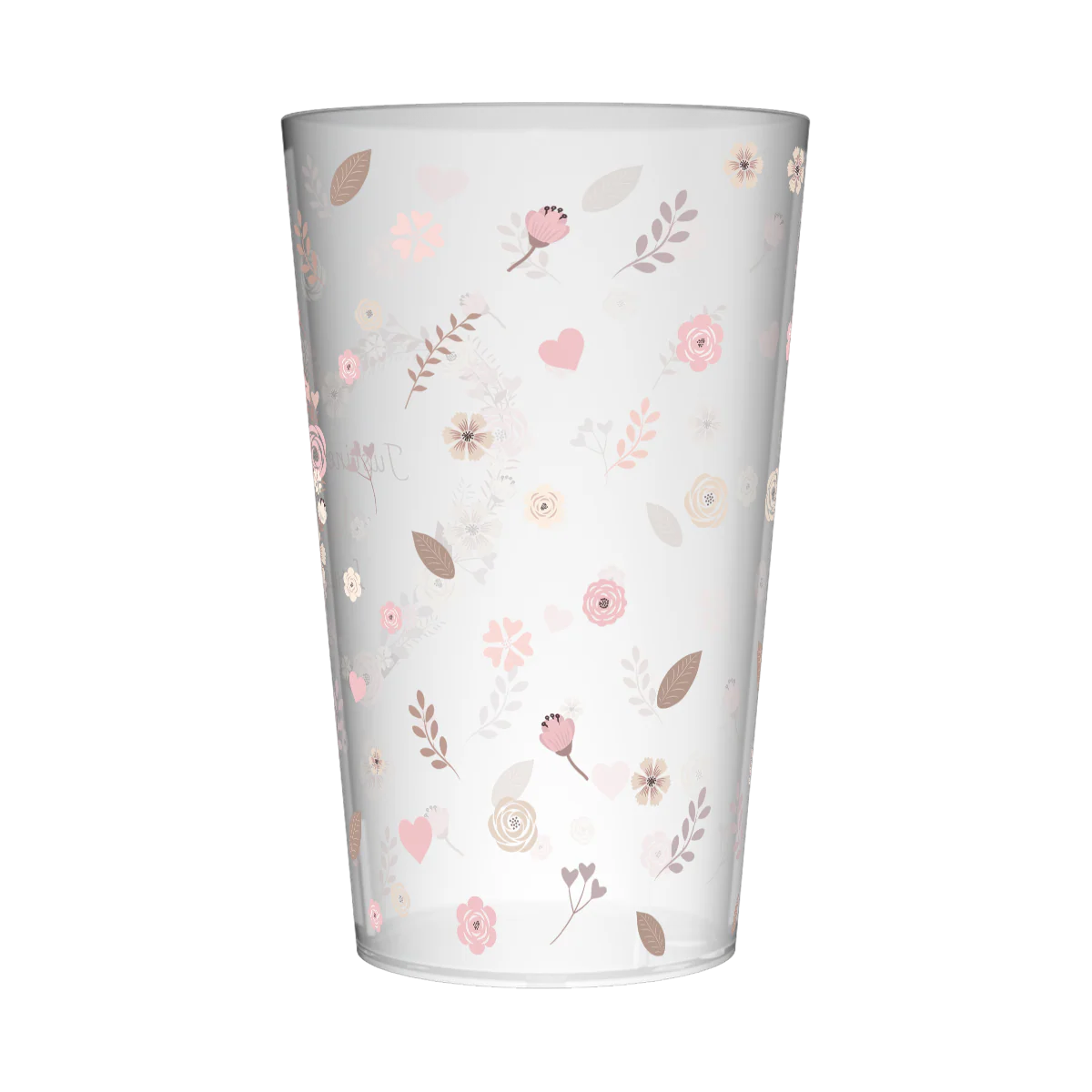Gobelet personnalisé Mariage Coeur Fleuri - Image 4