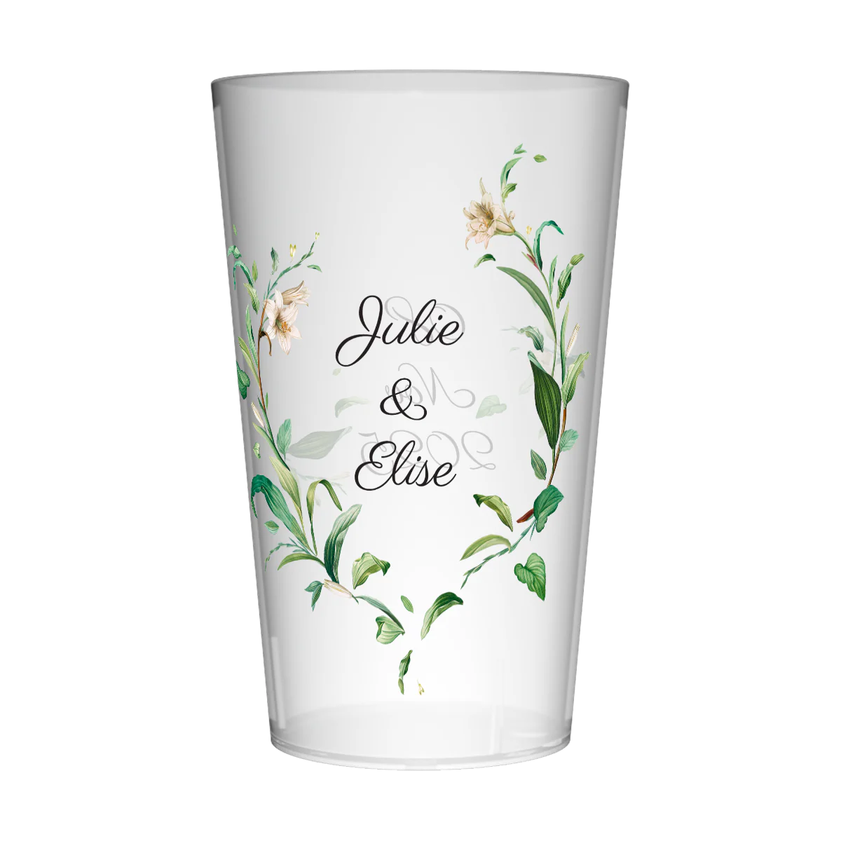 Gobelet personnalisé Mariage Fleur Sauvage