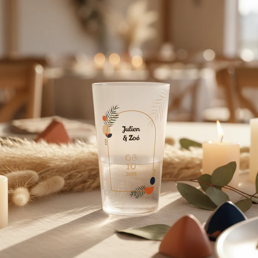 Gobelet personnalisé Mariage Love - Image 2