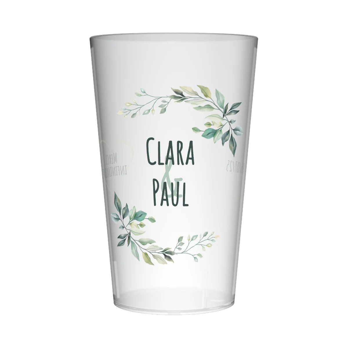 Gobelet personnalisé Mariage Paix