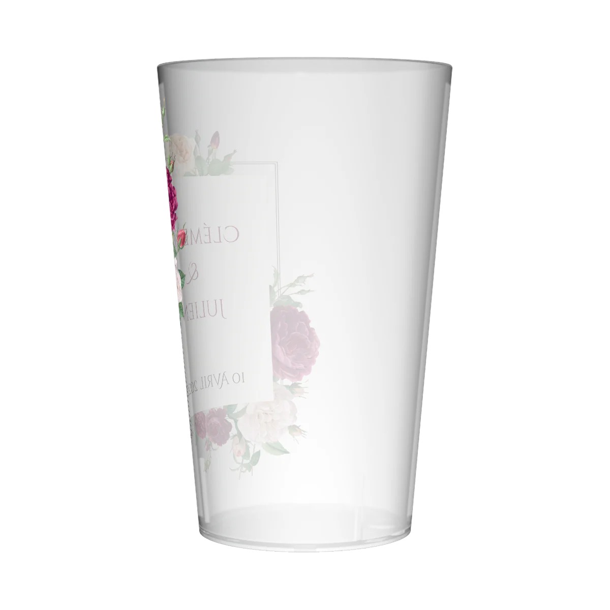 Gobelet personnalisé Mariage Pivoine - Image 4