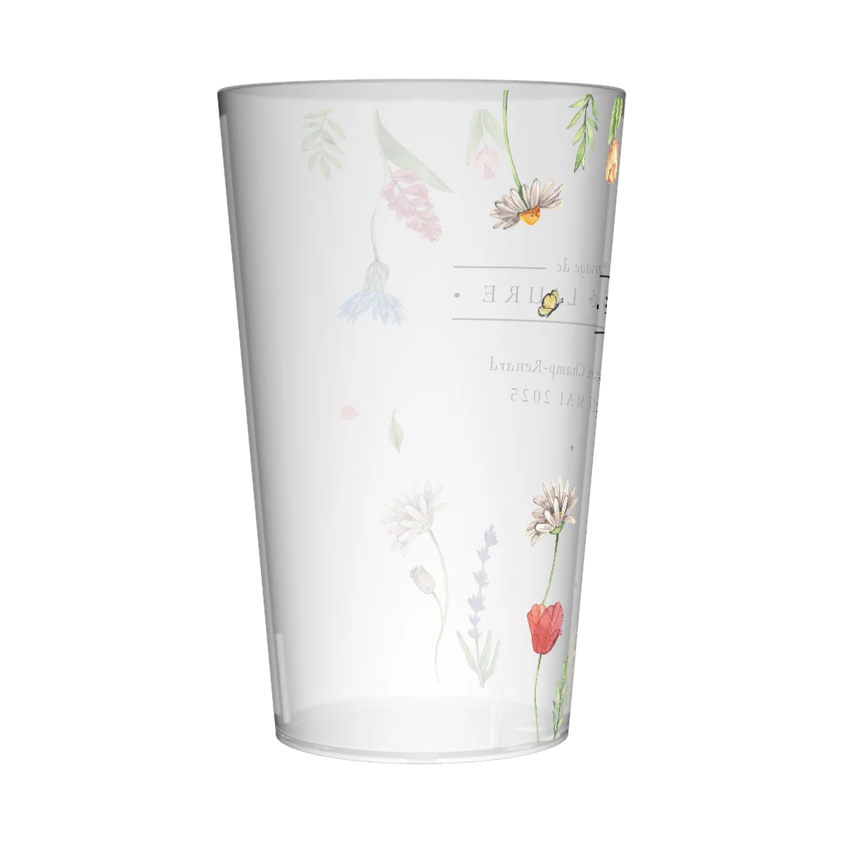 Gobelet personnalisé Mariage Prairie & Fleurs - Image 3