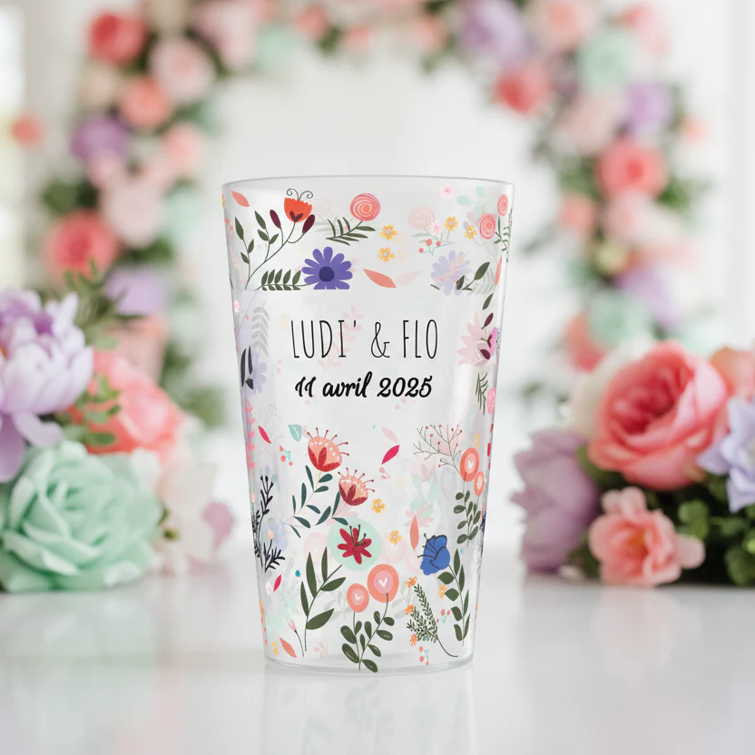 Gobelet personnalisé Mariage Printemps - Image 2