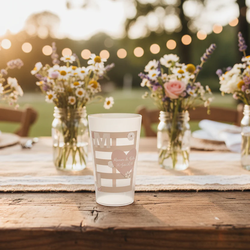 Gobelet personnalisé Mariage Rustique - Image 2