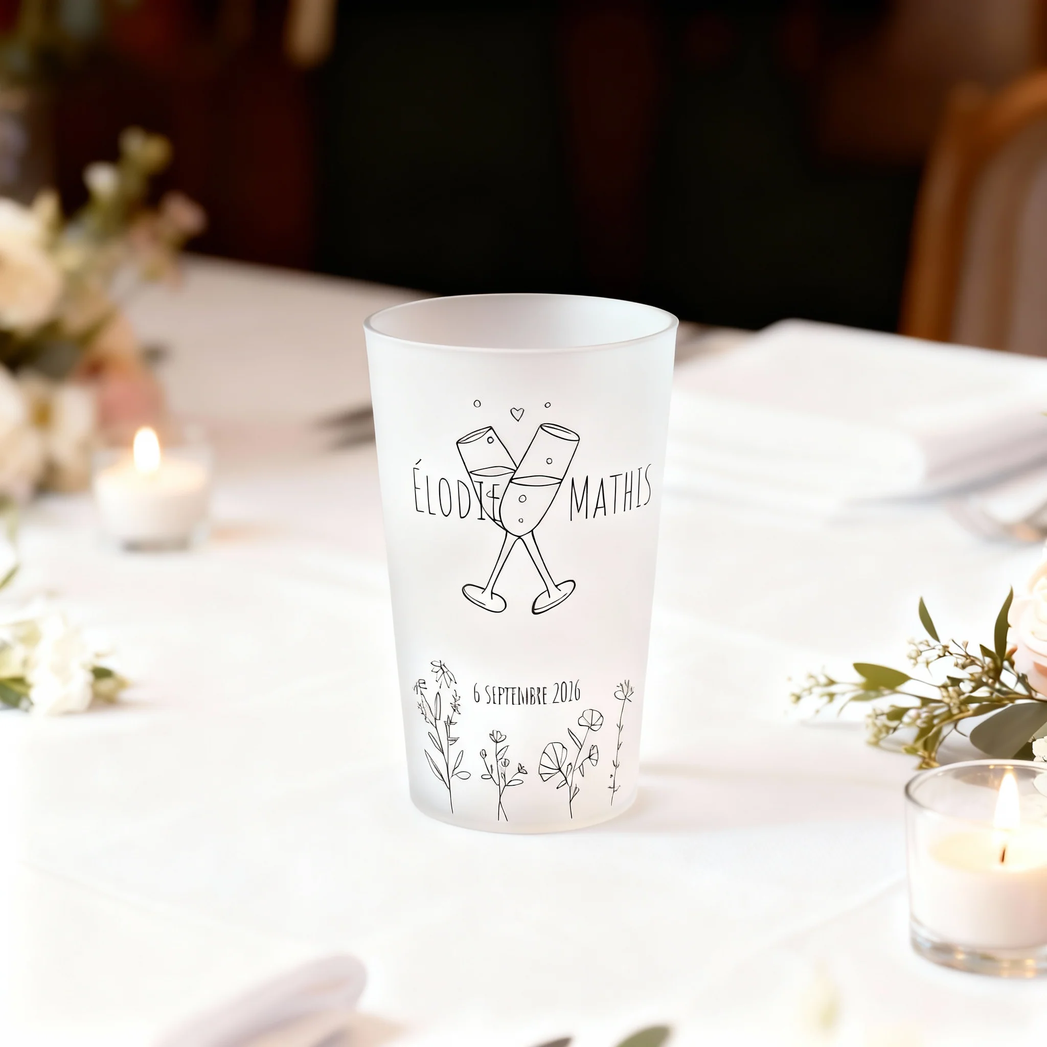 Gobelet personnalisé Mariage Tchin - Image 2