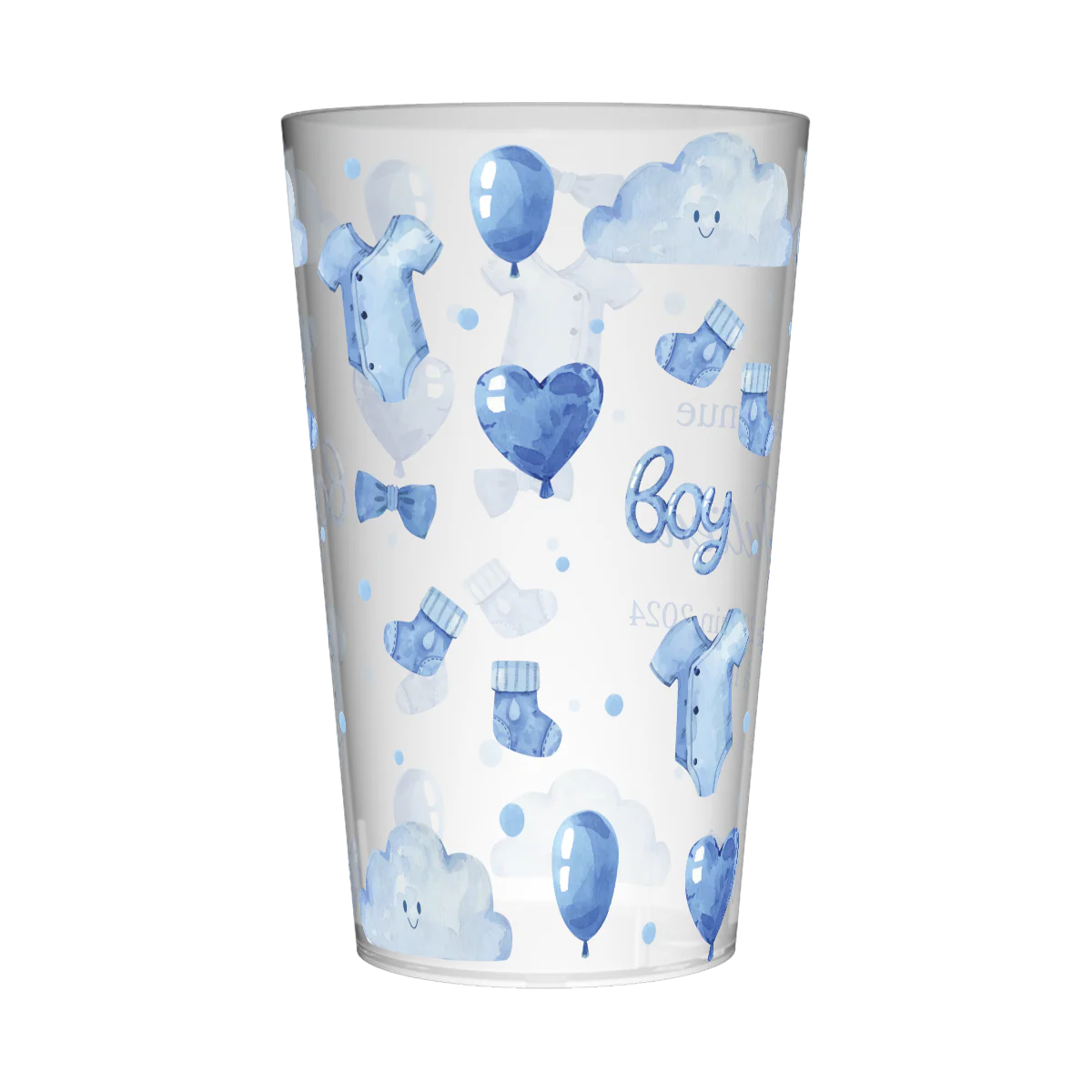 Gobelet personnalisé Naissance Accessoires Bleus - Image 2