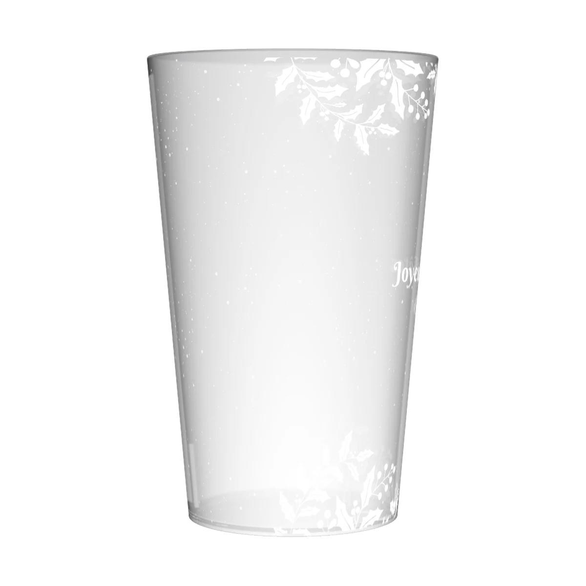 Gobelet personnalisé Noël Blanc - Image 4