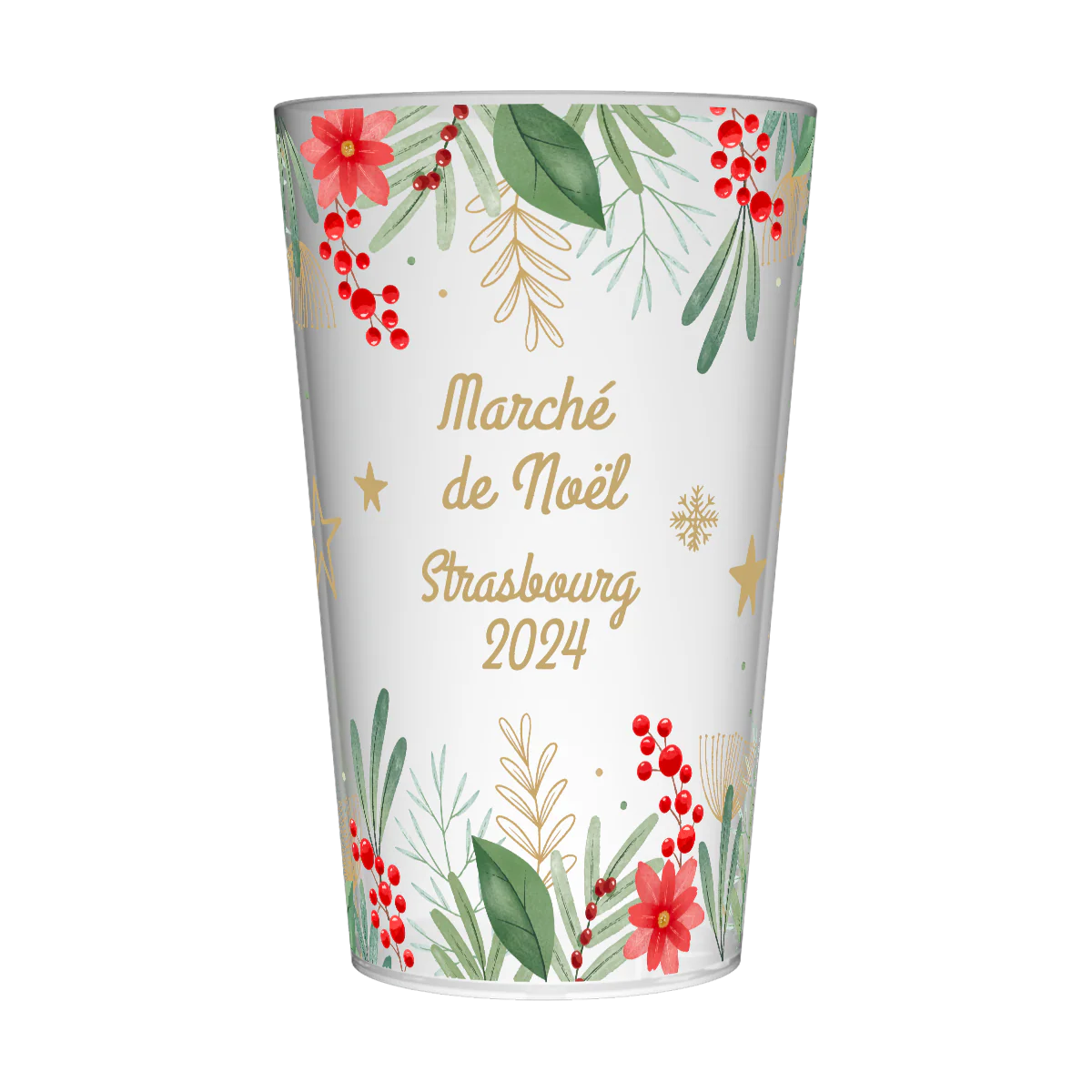 Gobelet personnalisé Noël Classique