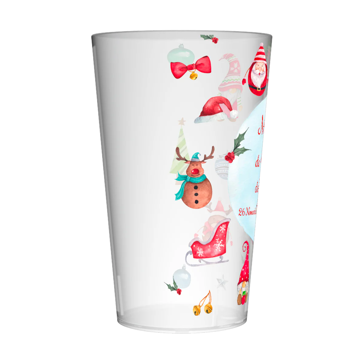 Gobelet personnalisé Noël Éléments - Image 4