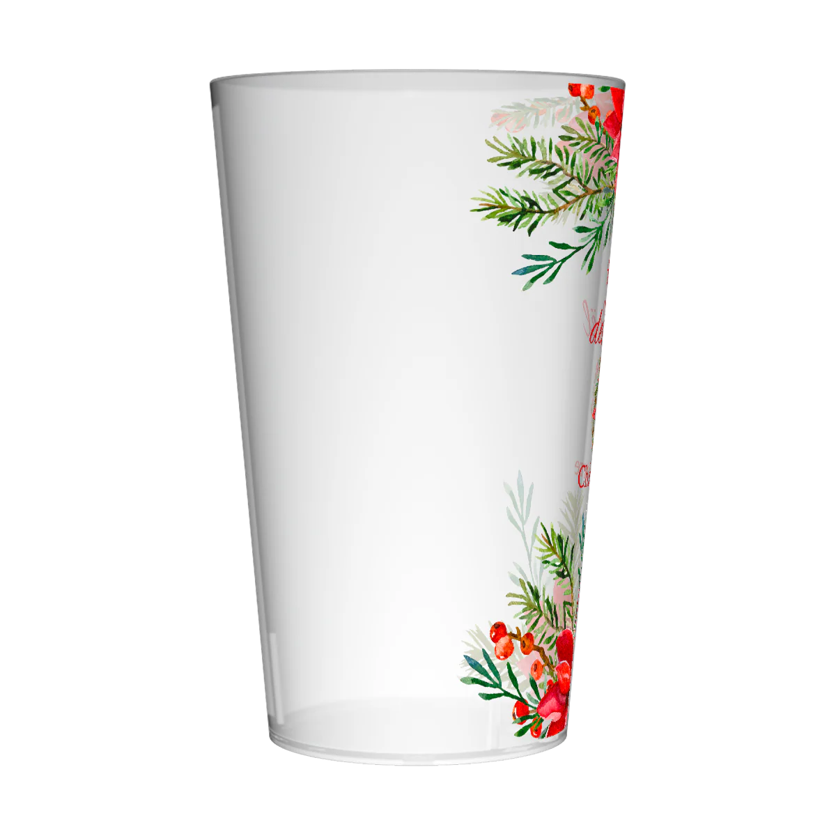 Gobelet personnalisé Noël Mélange Floral - Image 4
