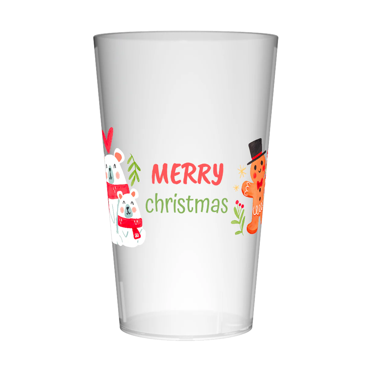 Gobelet personnalisé Noël Pain d'épice