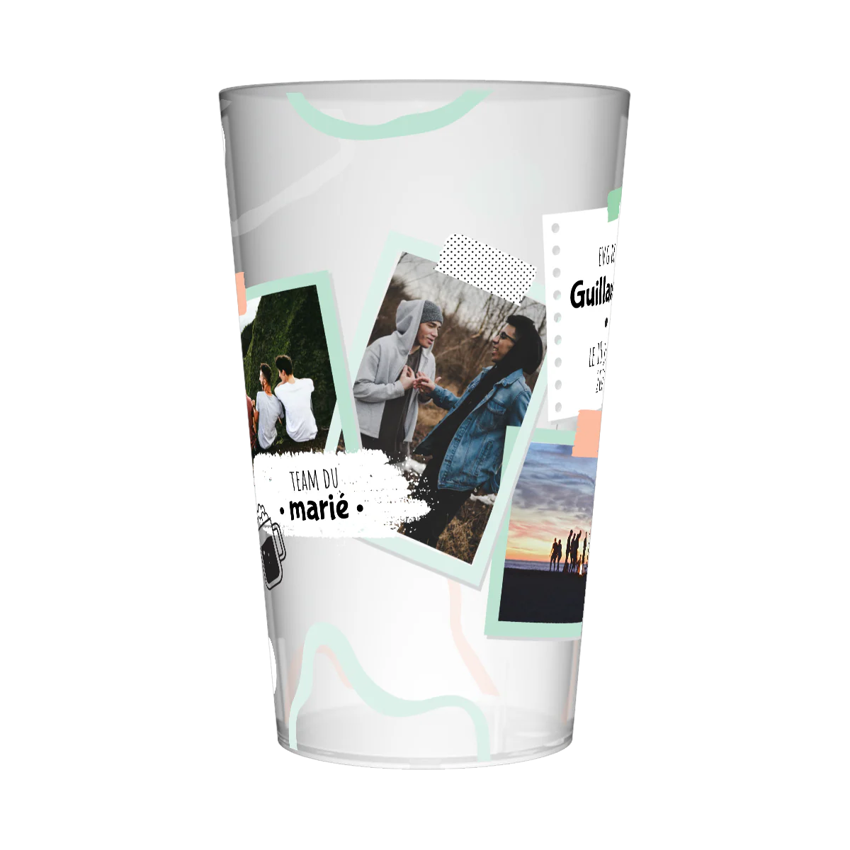 Gobelet personnalisé pour EVG Bière & Photo