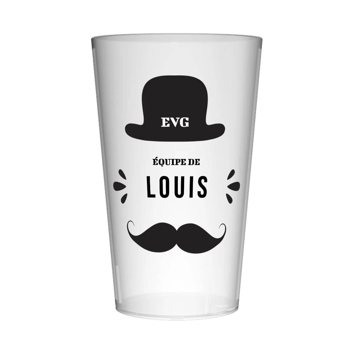 Gobelet personnalisé pour EVG Chapeau