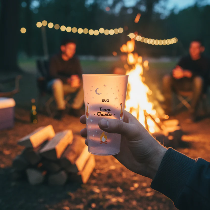 Gobelet personnalisé pour EVG Feu de Camp - Image 2