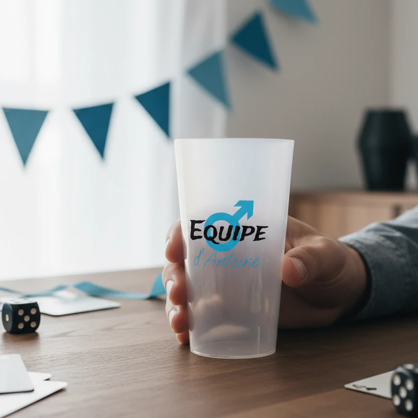 Gobelet personnalisé pour EVG Masculin - Image 2