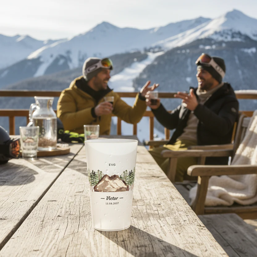 Gobelet personnalisé pour EVG Montagne - Image 2