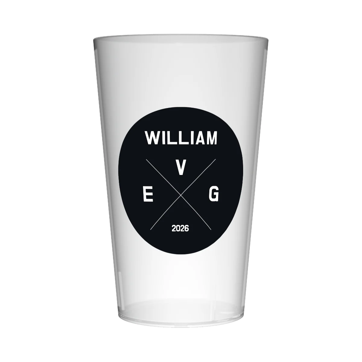 Gobelet personnalisé pour EVG Rond