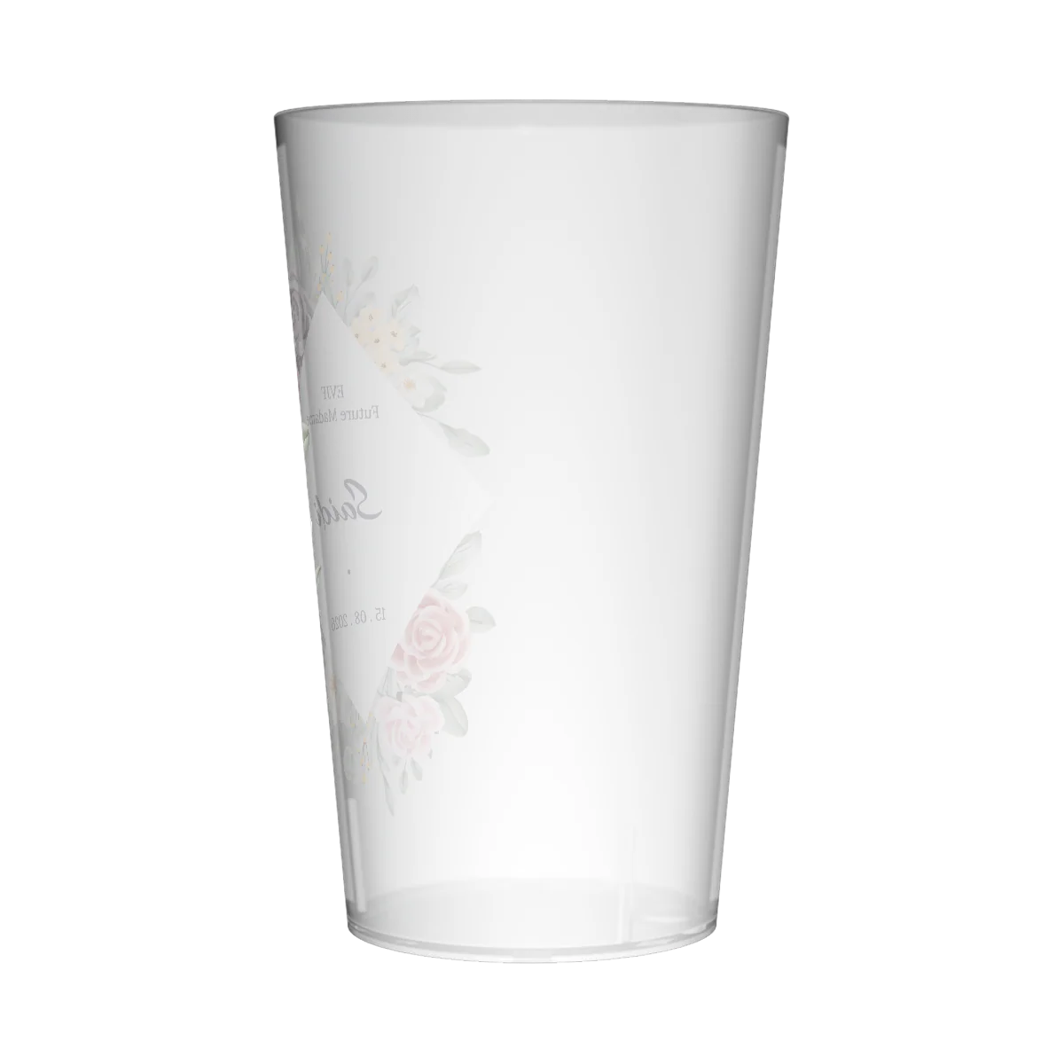 Gobelet personnalisé pour EVJF Losange & Fleurs - Image 3
