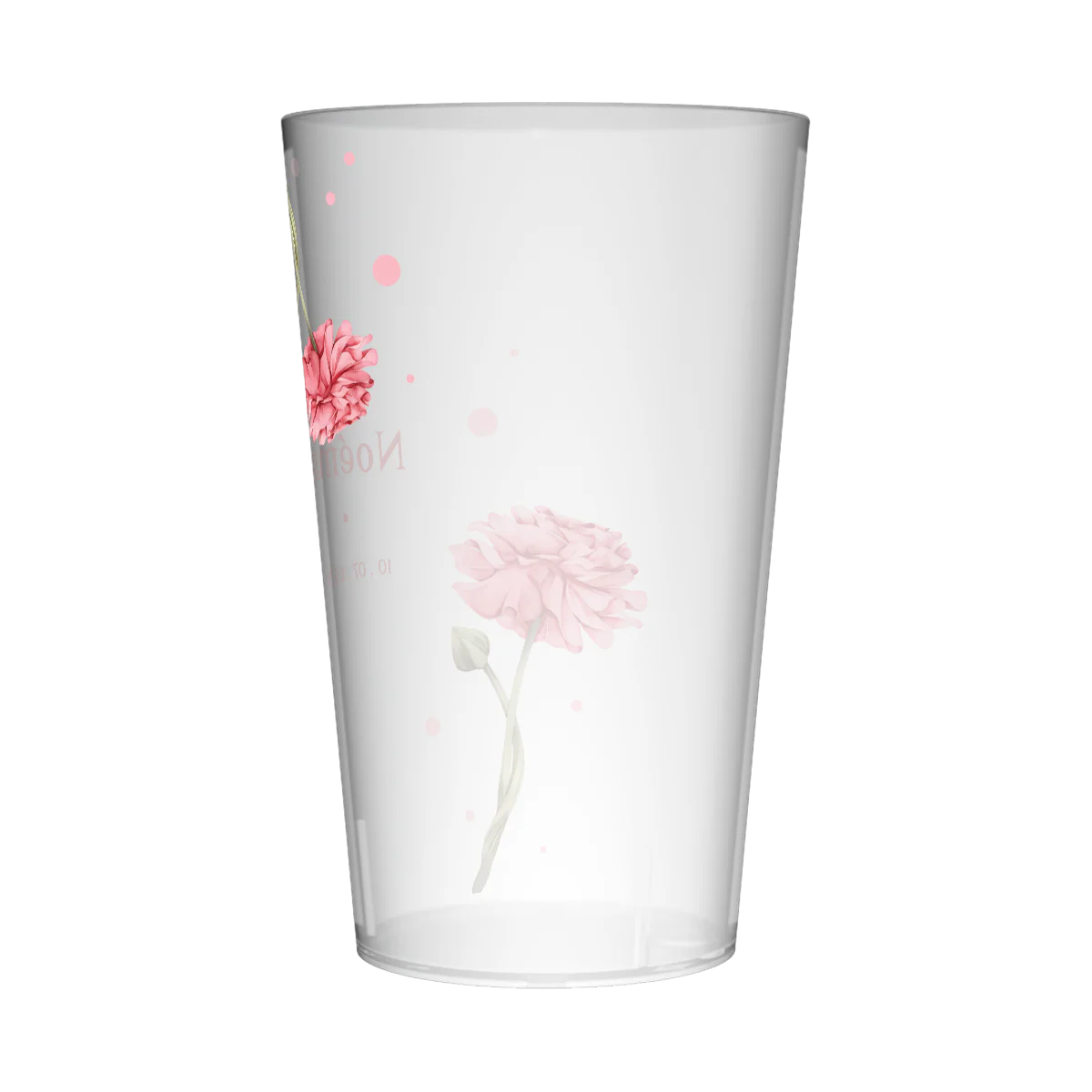 Gobelet personnalisé pour EVJF Oeillets roses - Image 3