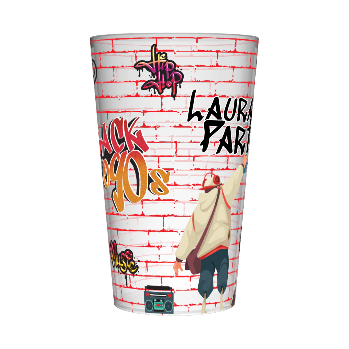 Gobelet personnalisé Soirée 90s