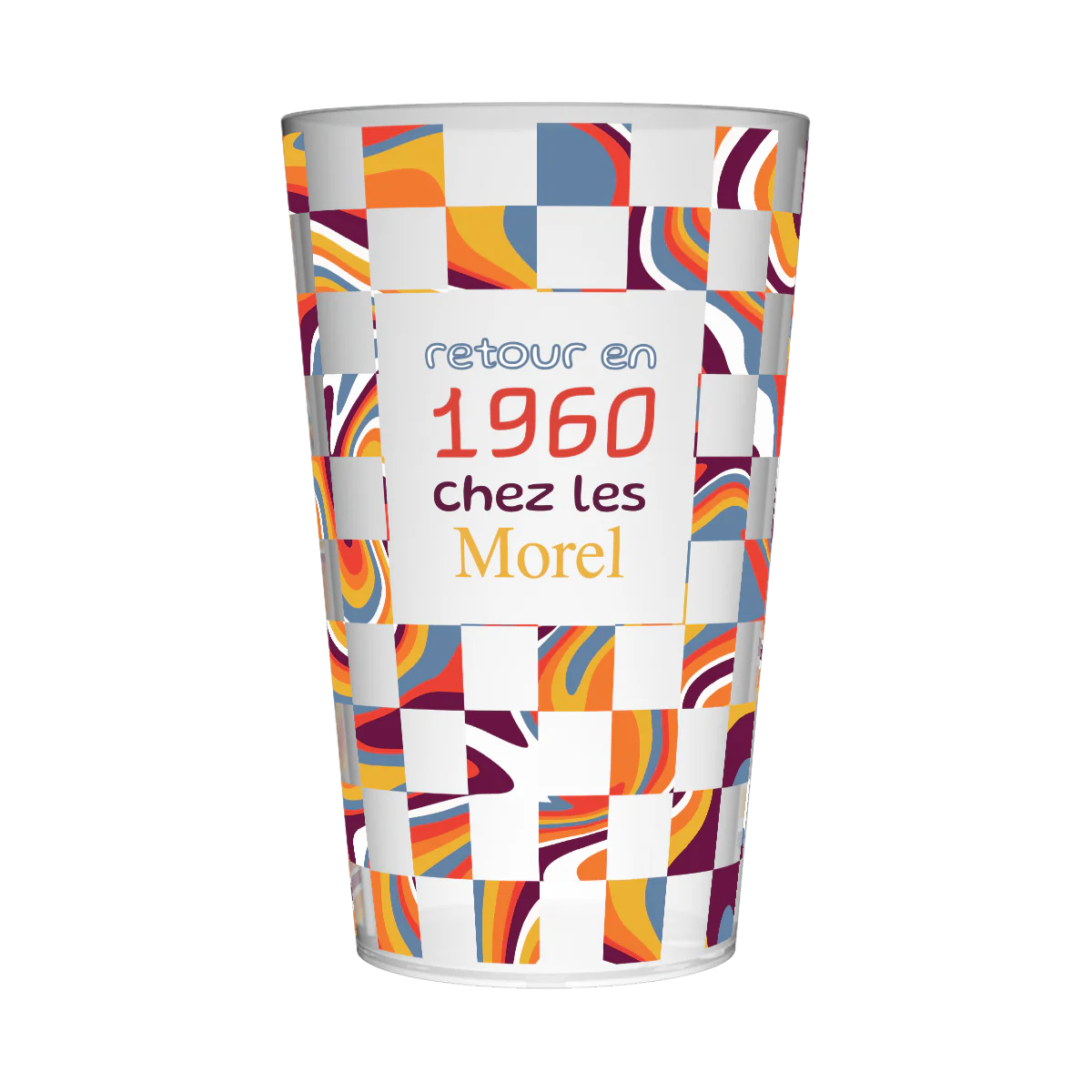 Gobelet personnalisé Soirée Année 1960