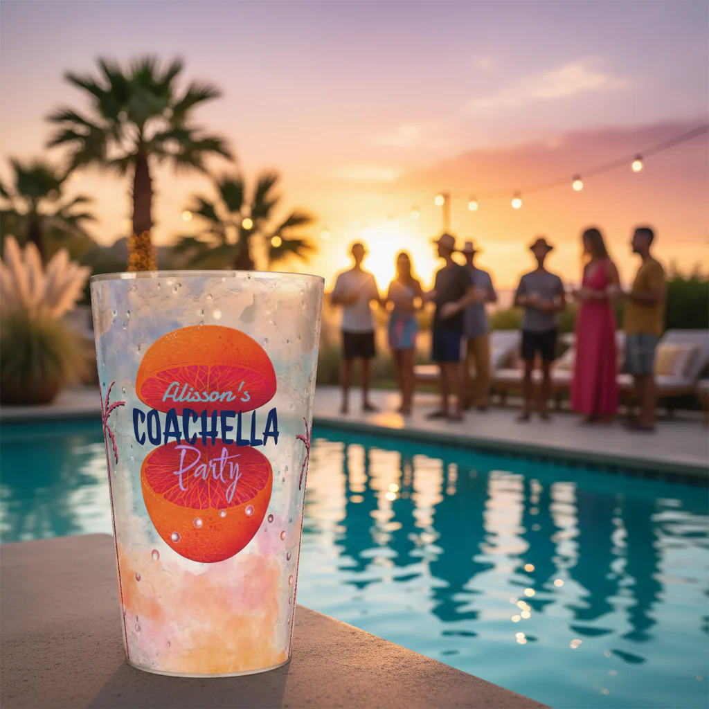 Gobelet personnalisé Soirée Coachella - Image 2