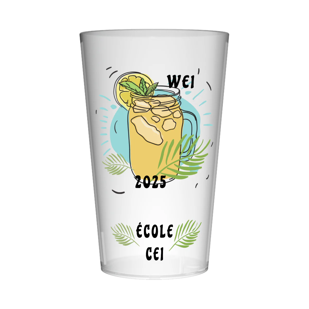 Gobelet personnalisé Week-end Intégration Boisson